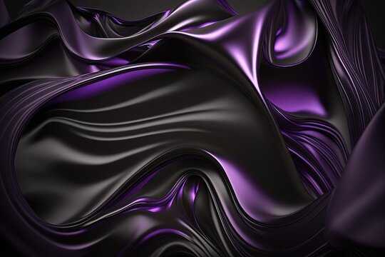 abstract background with lines purble and black, ia generativa