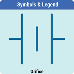 Vector Illustration for PID Symbols Legends