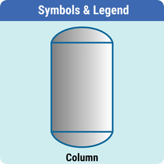 Vector Illustration for PID Symbols Legends