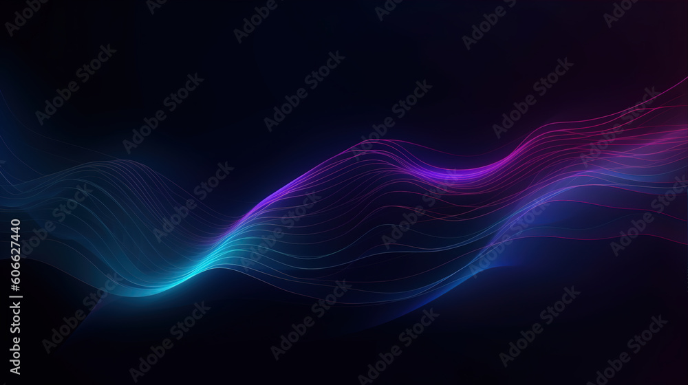 Canvas Prints colorful abstract background,created with generative ai tecnology.