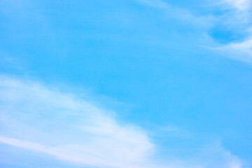 青空と雲の背景素材