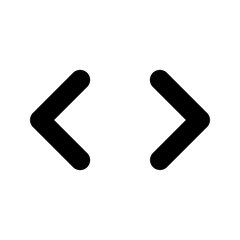 Obraz premium Bracket Plain Icon