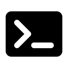 Terminal Rectangle Icon