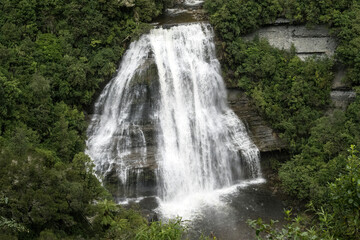 Fototapeta na wymiar Mokau falls, lake Waikaremoana, Te Urewera national park