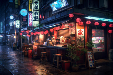 Fototapeta na wymiar tokyo city in japan