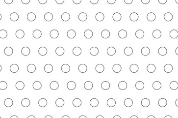 Digital png illustration of rows of black circles pattern on transparent background