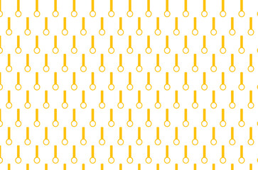 Digital png illustration of yellow pattern on transparent background