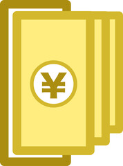 Fototapeta premium ATM・入出金のイラストアイコン