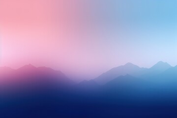 Abstract Gradient Background. Futuristic Landscape Colorful Background. Generative AI