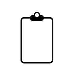 clipboard sign symbol vector