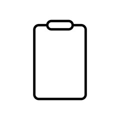 clipboard sign symbol vector