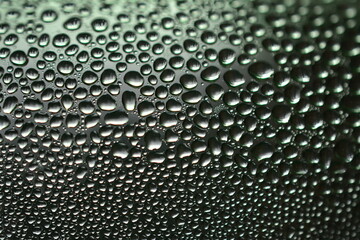 water drops on texture background 