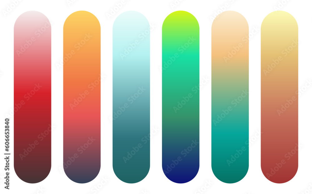 Poster gradient color background. modern screen vector design for mobile app. soft color gradients.