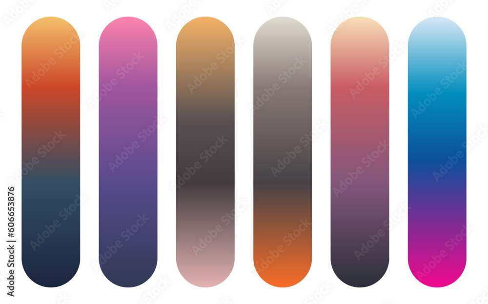 Poster gradient color background. modern screen vector design for mobile app. soft color gradients.