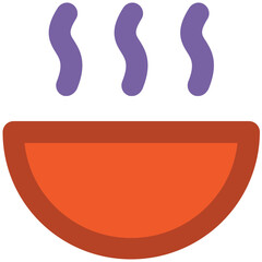 Kitchen utensil, icon vector of Food