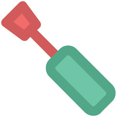 Get this editable icon of screwdriver 