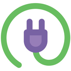 Get hold of this power plug icon 