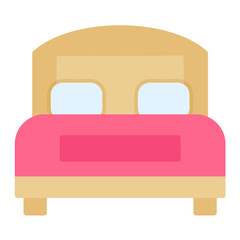 Bed Flat Icon
