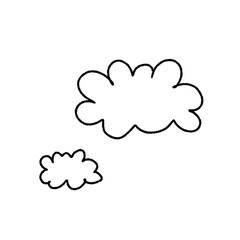vector cloud icon