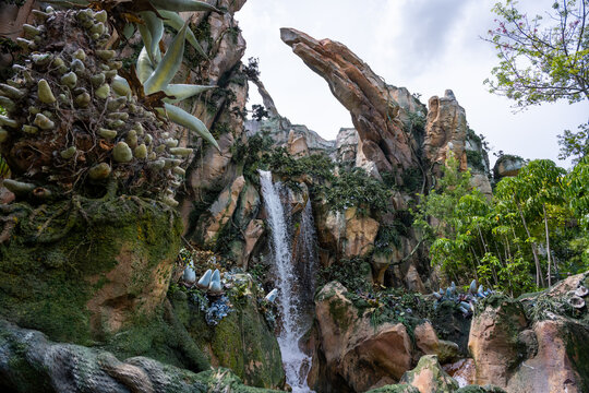 Paisaje de Pandora el mundo de Avatar en Walt Disney World