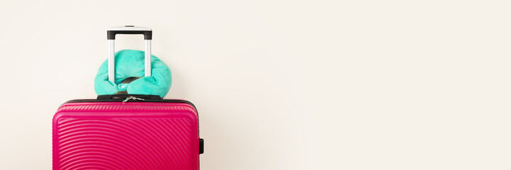 travel suitcase banner, Suitcase packing, Travel accessories, Vacation, tourism and travel, air tickets