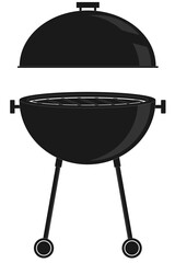 barbecue grill isolated on white transparent background png 