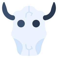 Bull Skull Icon