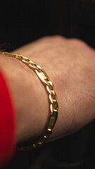 hands with chain