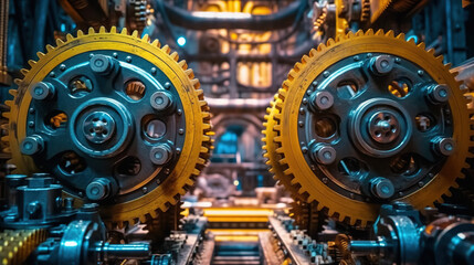 Gear System Unveiled, Decoding the Intricate Machinery Inside a Complex Machine, Generative AI