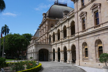 Parlament in Brisbane - obrazy, fototapety, plakaty