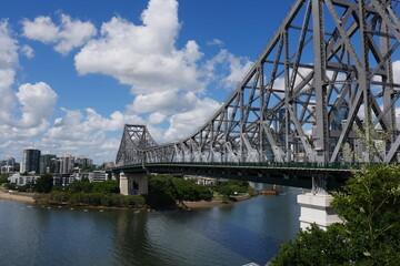 Große Brücke Story Bridge in Brisbane