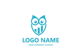 owl Shape Financial and investment Logo designs concept vector, Modern Finance logo designs