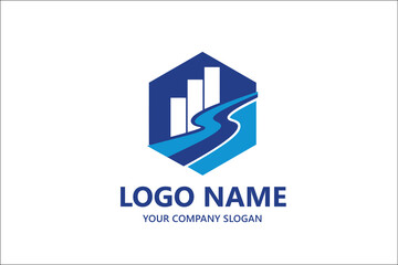 Financial and investment Logo designs concept vector, Modern Finance logo designs