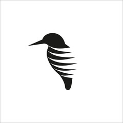 creative bird logo vector icon template