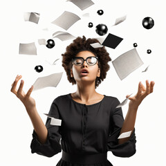 Human, juggling with all tasks in live multitasking