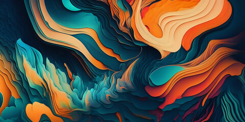 abstract background with pattern generative AI