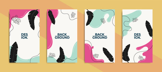 Editable Trendy background template. perfect for social media stories, ads, posters, banners, etc