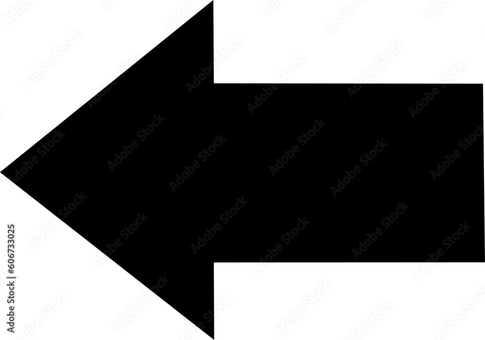 Poster arrow indicates the direction icon. replaceable vector design.