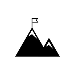 pyramids icon, mountain icon