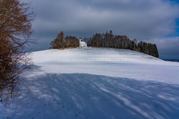 Winteridylle auf dem Land