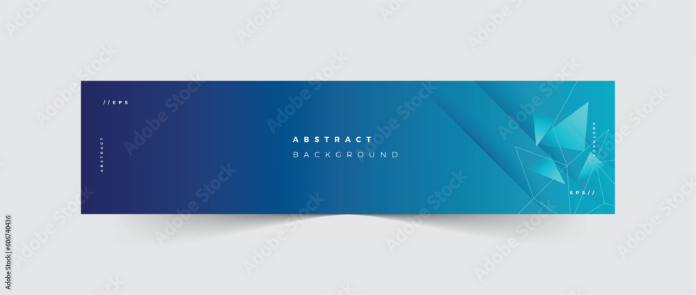 Canvas Prints linkedin banner abstract gradient background