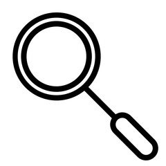 magnifier line icon