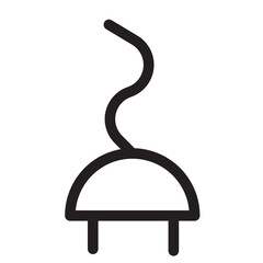  power switch line icon