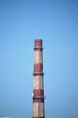 chimney of a factory