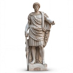 Fototapeta na wymiar marble statue, antic grec and roman style