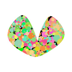 watercolor handmade hearts on a white background. recommended for printing on paper and fabric, create patterns and use Valentine`s Day for the holiday.