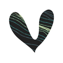 watercolor handmade hearts on a white background. recommended for printing on paper and fabric, create patterns and use Valentine`s Day for the holiday