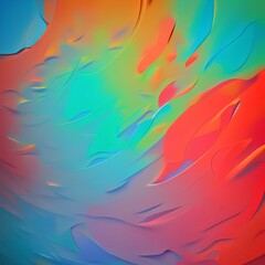 Obraz premium Abstract Background. Abstract form. modern texture Colorful textured background. Paint texture. Digital paint. - generative ai 