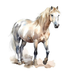 Obraz na płótnie Canvas Galloping Elegance: Graceful Horse Clipart for Dynamic Designs