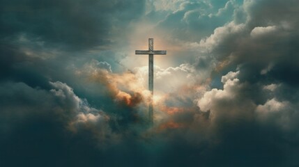 Symbol of Cross in Heaven